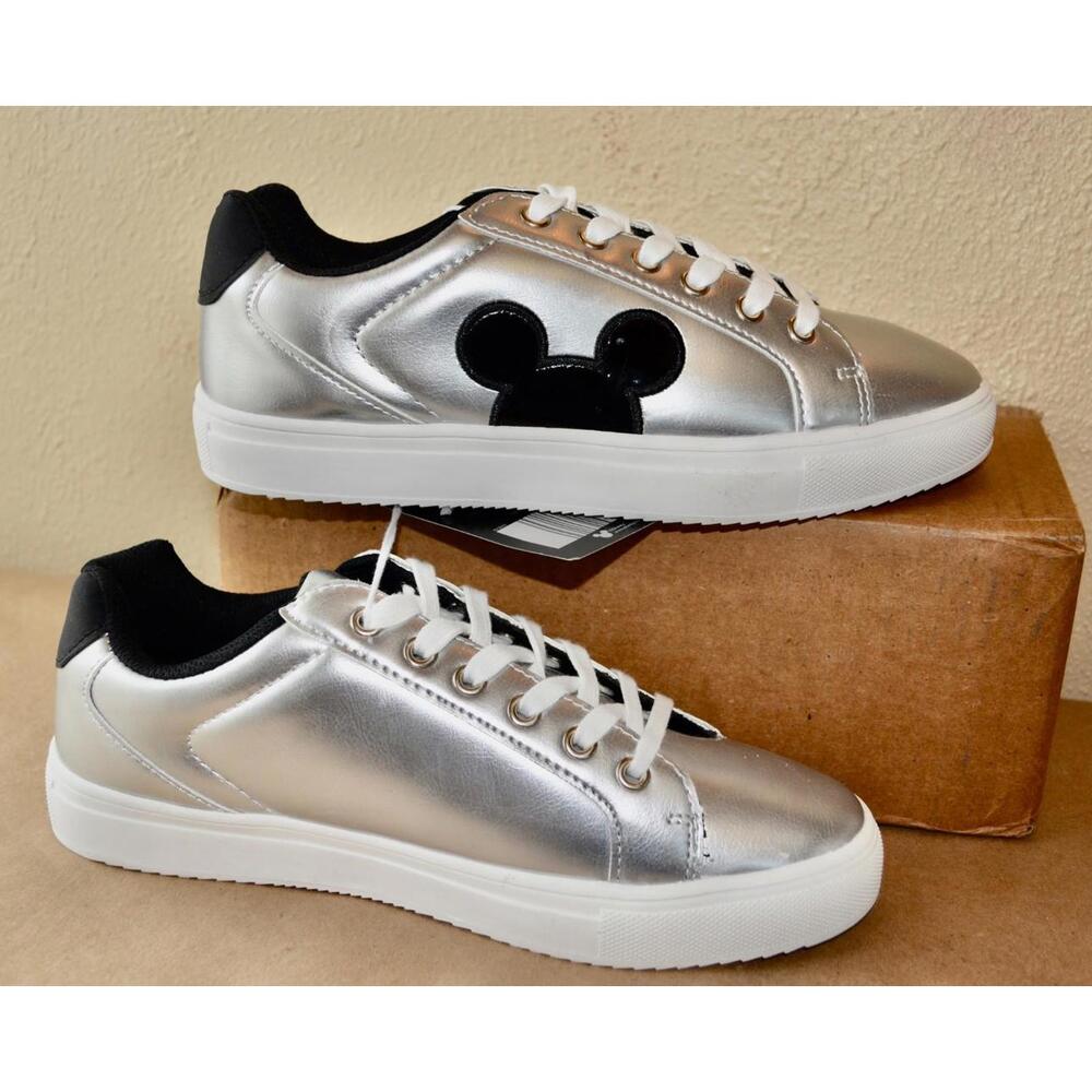 Disney Mickey Mouse Ladies Character Sneakers Size 10. Awesome Low Tops - Picture 6 of 8